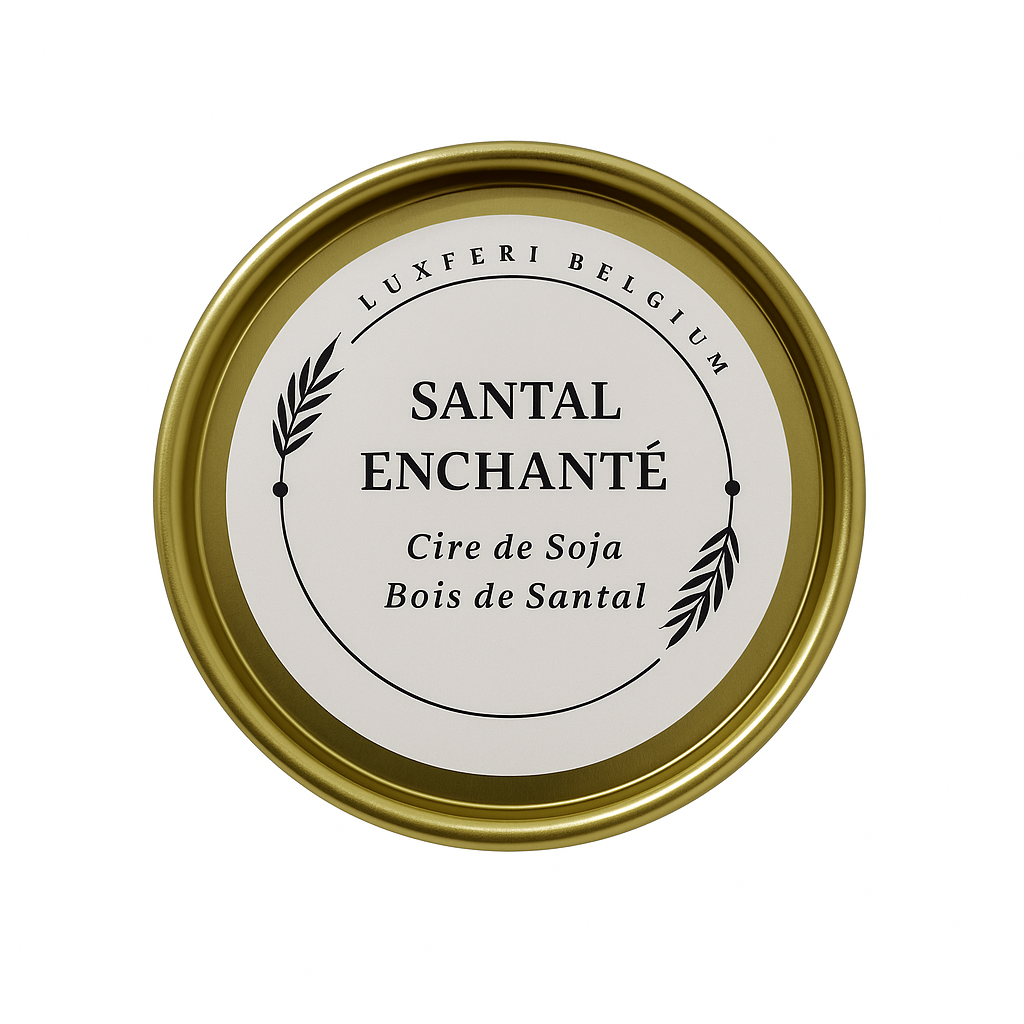 Bougie naturelle - Santal enchanté