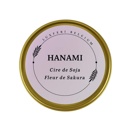 Bougie naturelle - Hanami