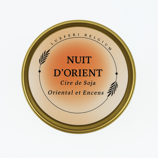 Bougie naturelle - Nuit d'orient