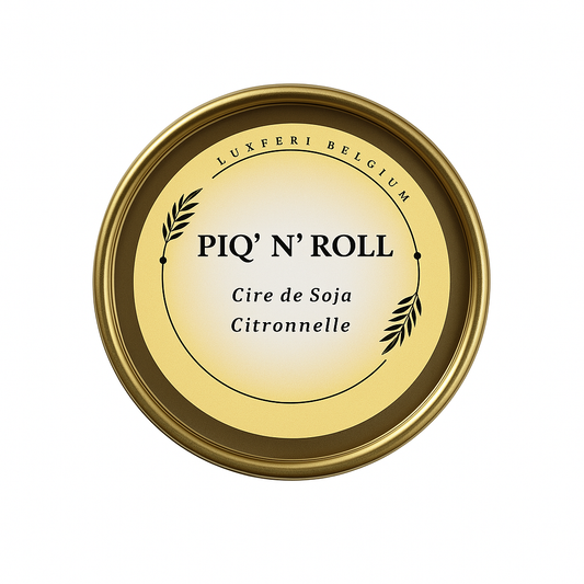Bougie naturelle - Piq'N'Roll