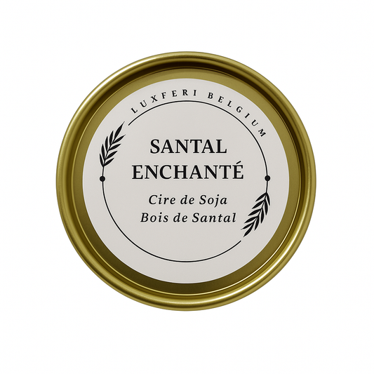 Bougie naturelle - Santal enchanté