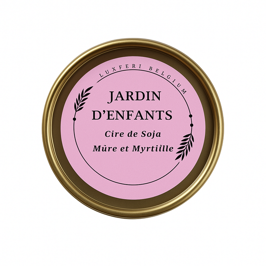 Bougie naturelle - Jardin d'enfants